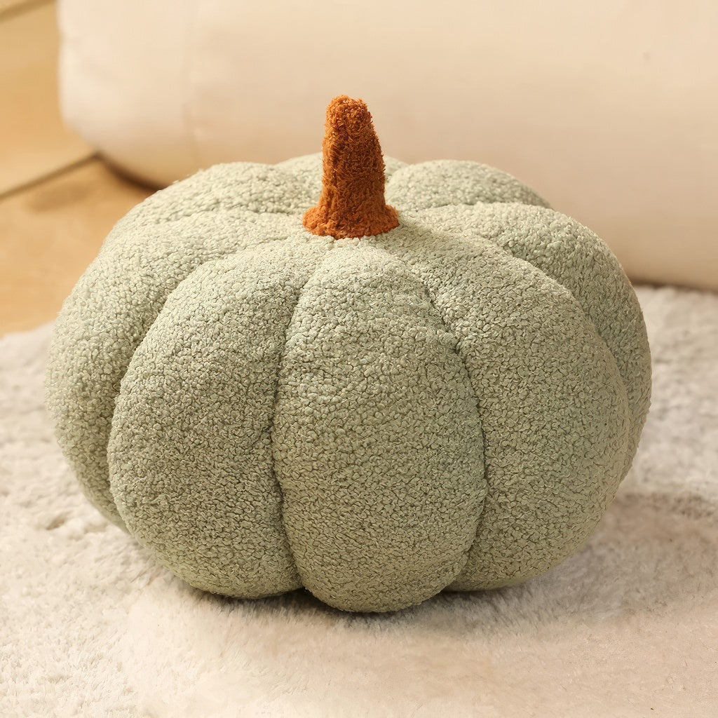 terry pumpkin decorative fall aesthetic throw pillow cushion