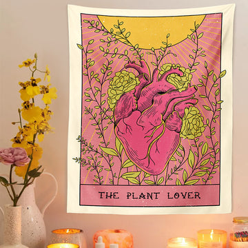 The Plant Lover Tarot Tapestry