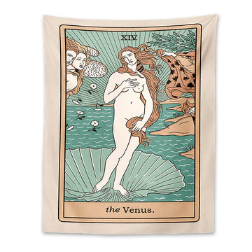 The Venus Tarot Card Tapestry
