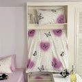 vintage butterflies coquette print y2k aesthetic bedding duvet cover set roomtery room decor