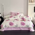 vintage butterflies coquette print y2k aesthetic bedding duvet cover set roomtery room decor