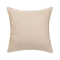 linen leaves embroidery aesthetic cushion cover roomtery