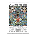 william morris blue floral wall art canvas nordic posters painting aesthetic posters prints roomtery