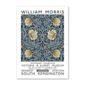 william morris blue floral wall art canvas nordic posters painting aesthetic posters prints roomtery