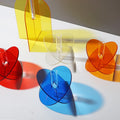 aesthetic acrylic colorful vase desk decor roomtery