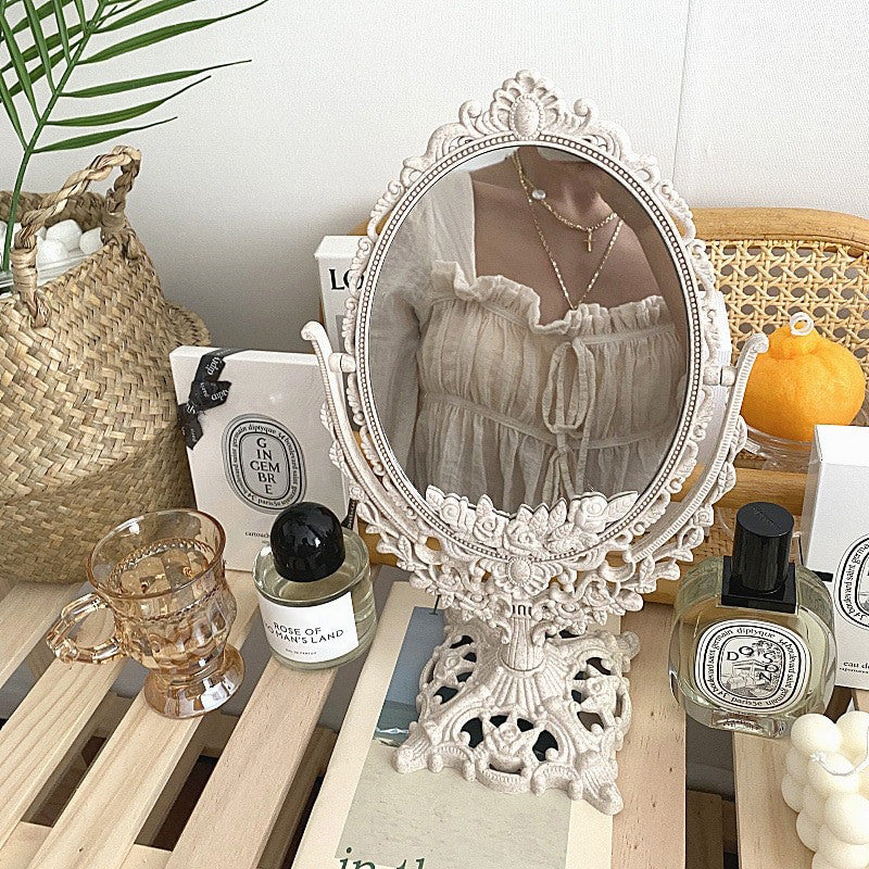 rococo vintage openwork aesthetic mirror roomtery