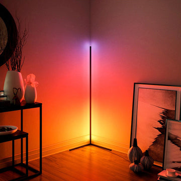 Ambient Lighting Corner LED Stand