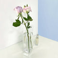 narrow arc shaped acrylic vase roomtery