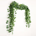 fake vines artificial grape leaves aesthetic room wall decor