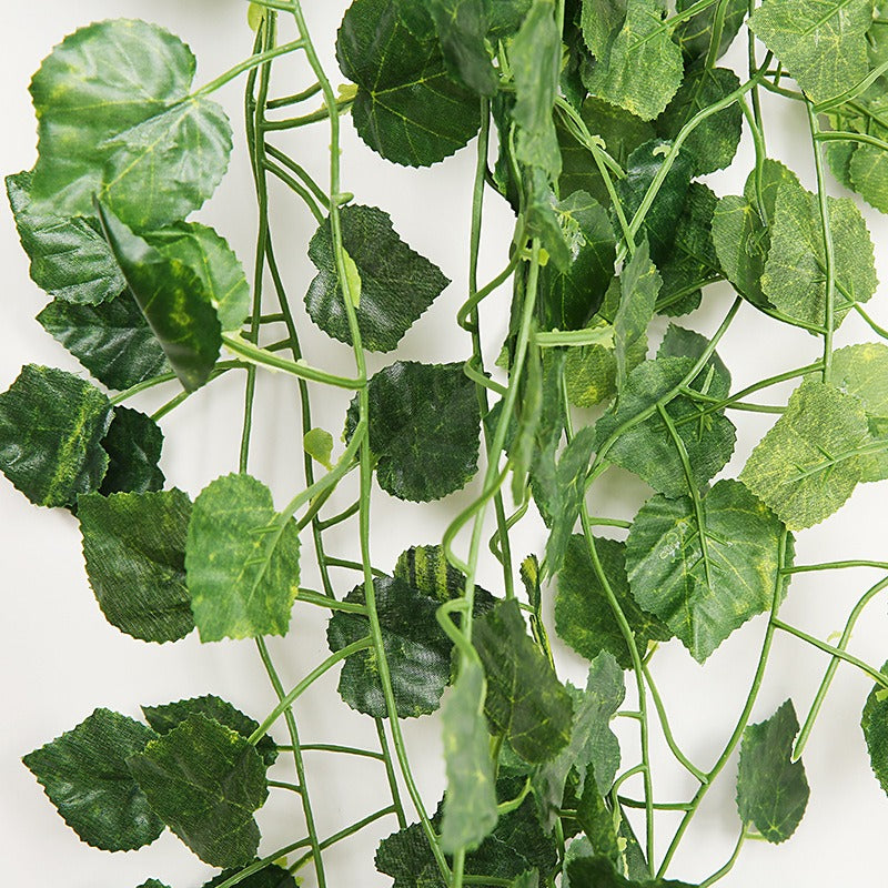 fake vines artificial grape leaves aesthetic room wall decor