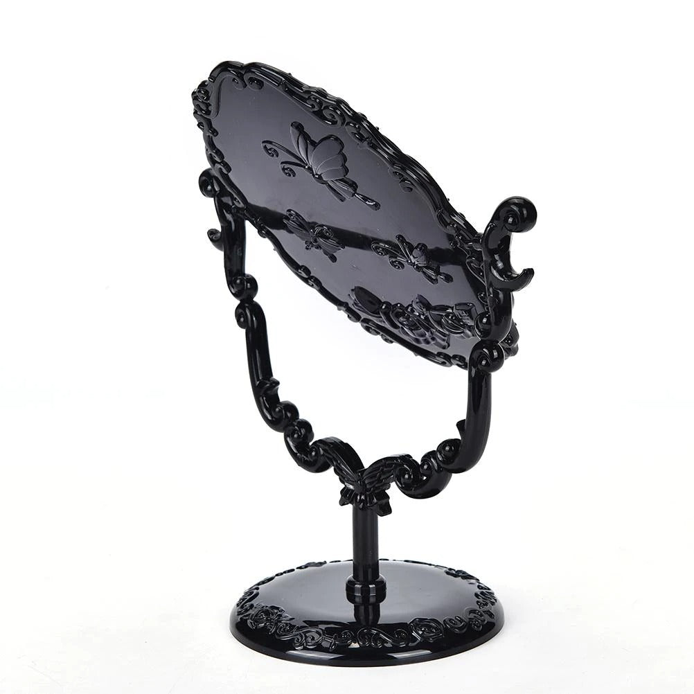 black goth witch room fairycore aesthetic mirror roomtery