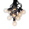 round bulb vintage black wire string lights boho aesthetic roomtery