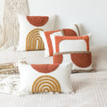 boho aesthetic arc tufted cushion covers pillow cases room decor roomtery