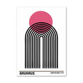 bright pink wall art matisse gallery wall canvas posters roomtery