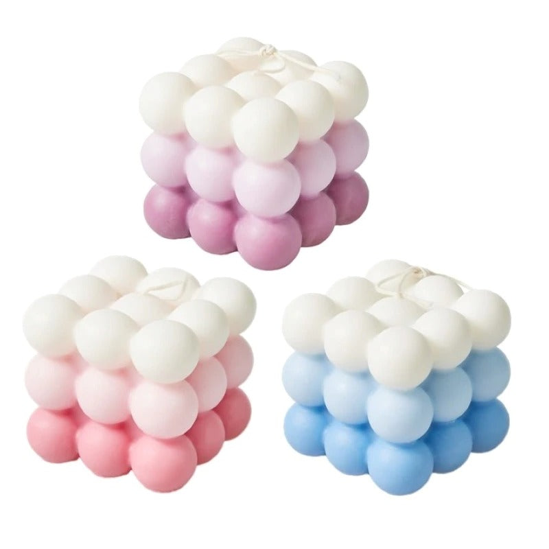 Bubble Cube Candle – The Home Vibe