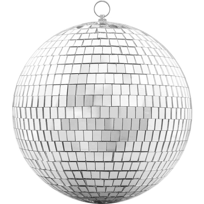 Devan Mirror Ball -20cm Cool and Fun Silver Hanging Party Disco Ball