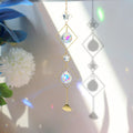 celestial sun light crystal suncatcher wall hanging rainbow maker lightcatcher crystal pendant shining hanging sun catcher roomtery