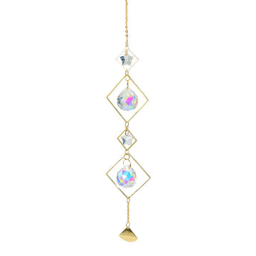 Star Chain Celestial Crystal Suncatcher