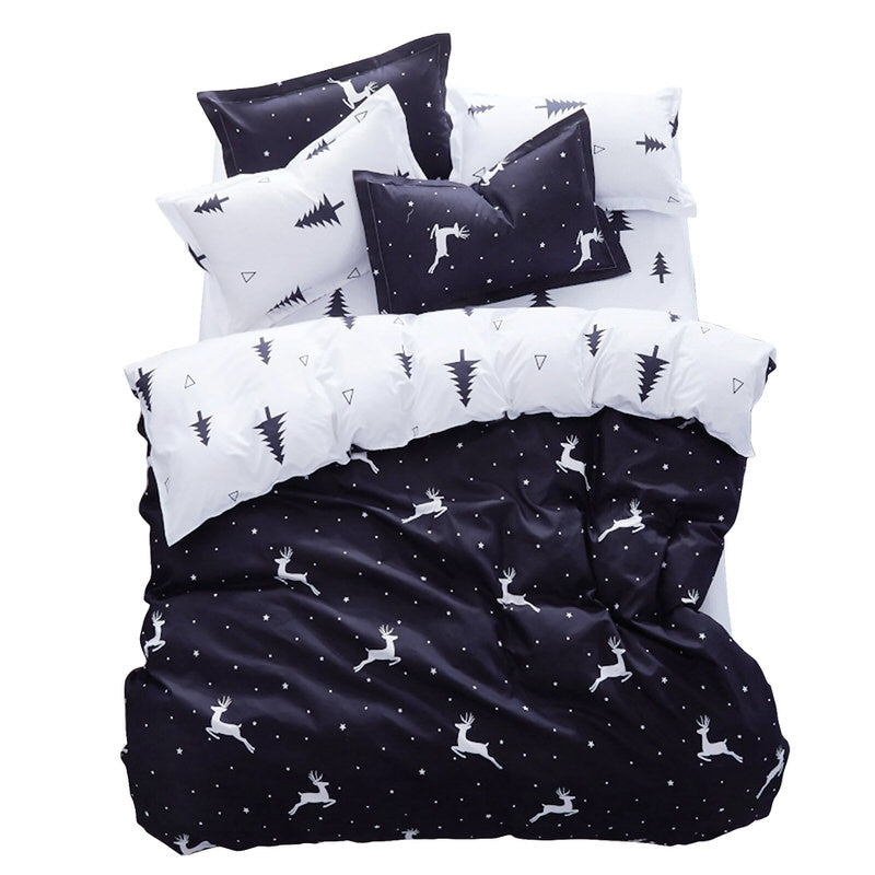 Starry Night Sky Bedding Set  Aesthetic Bedding - roomtery