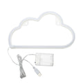 neon wall led sign cloud shape soft aesthetic room yellow roomtery