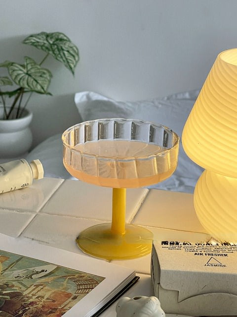 french girl aesthetic vintage glass decor roomtery