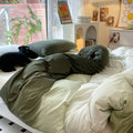 cute pastel color gradients bedding set roomtery