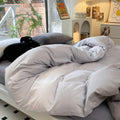 cute pastel color gradients bedding set roomtery