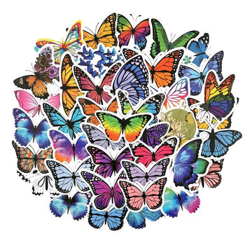 Color Butterflies Sticker Pack