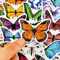 colorful rainbow butterflies aesthetic sticker pack roomtery