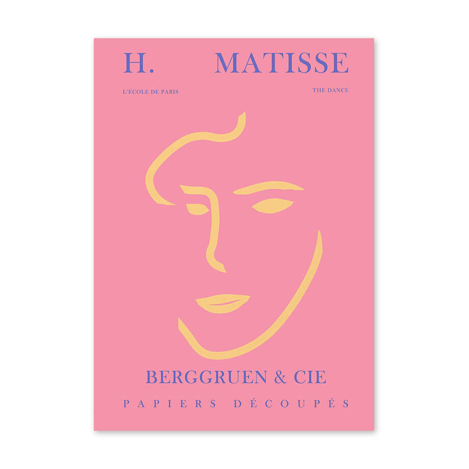 colorful matisse reproduction gallery wall art prints aesthetic posters roomtery