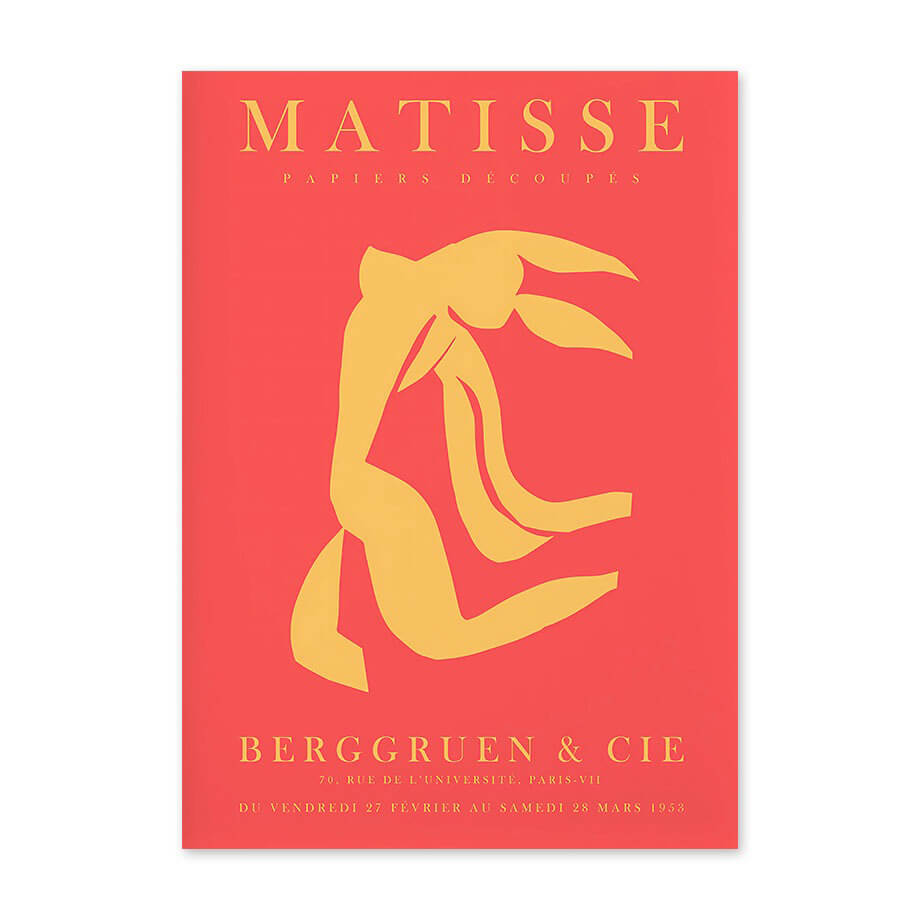 colorful matisse gallery wall art prints aesthetic posters roomtery