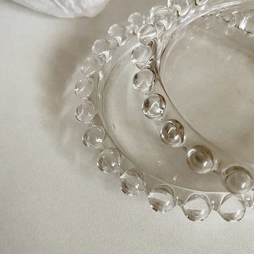 Coquette Aesthetic Glass Jewelry Tray