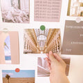 minimalist coquette aesthetic wall collage cards set roomtery