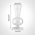 cottagecore aesthetic vintage ribbed style glass vase roommtery