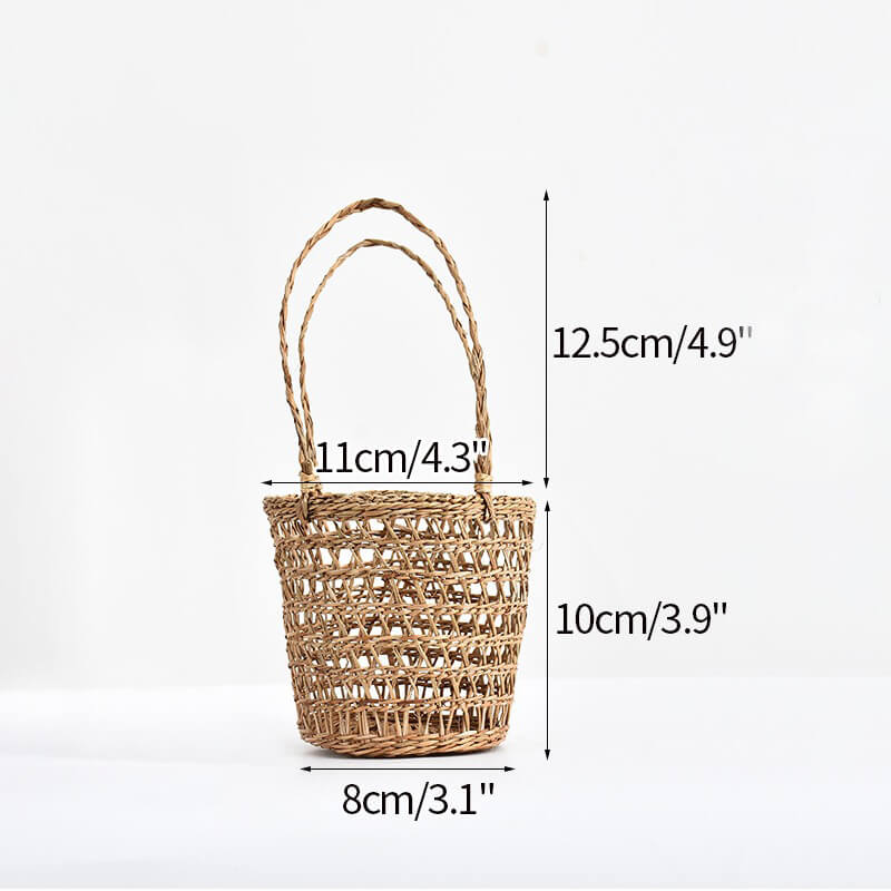 cottagecore aesthetic woven wicker basket storage and decor roomtery