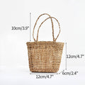 cottagecore aesthetic woven wicker basket storage and decor roomtery