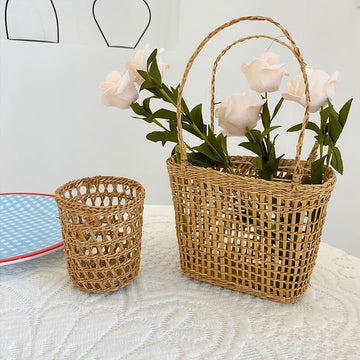 Cottagecore Woven Mini Basket