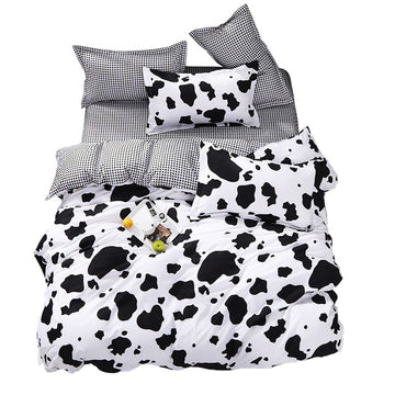 Cow Print Bedding Set