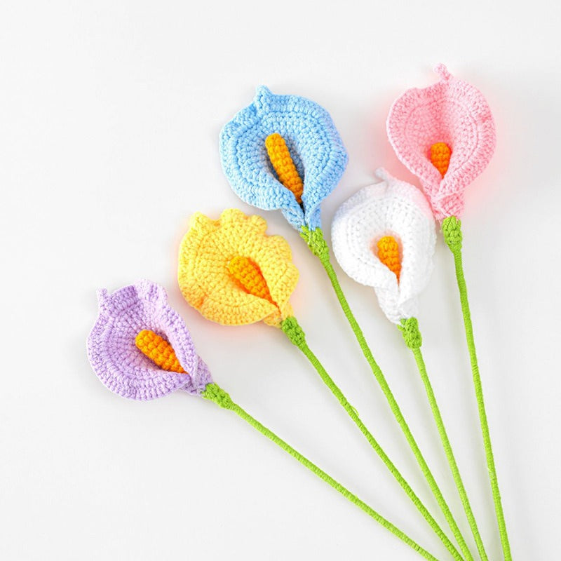 Crocheted Flower Hair Clips - Our Daily Craft