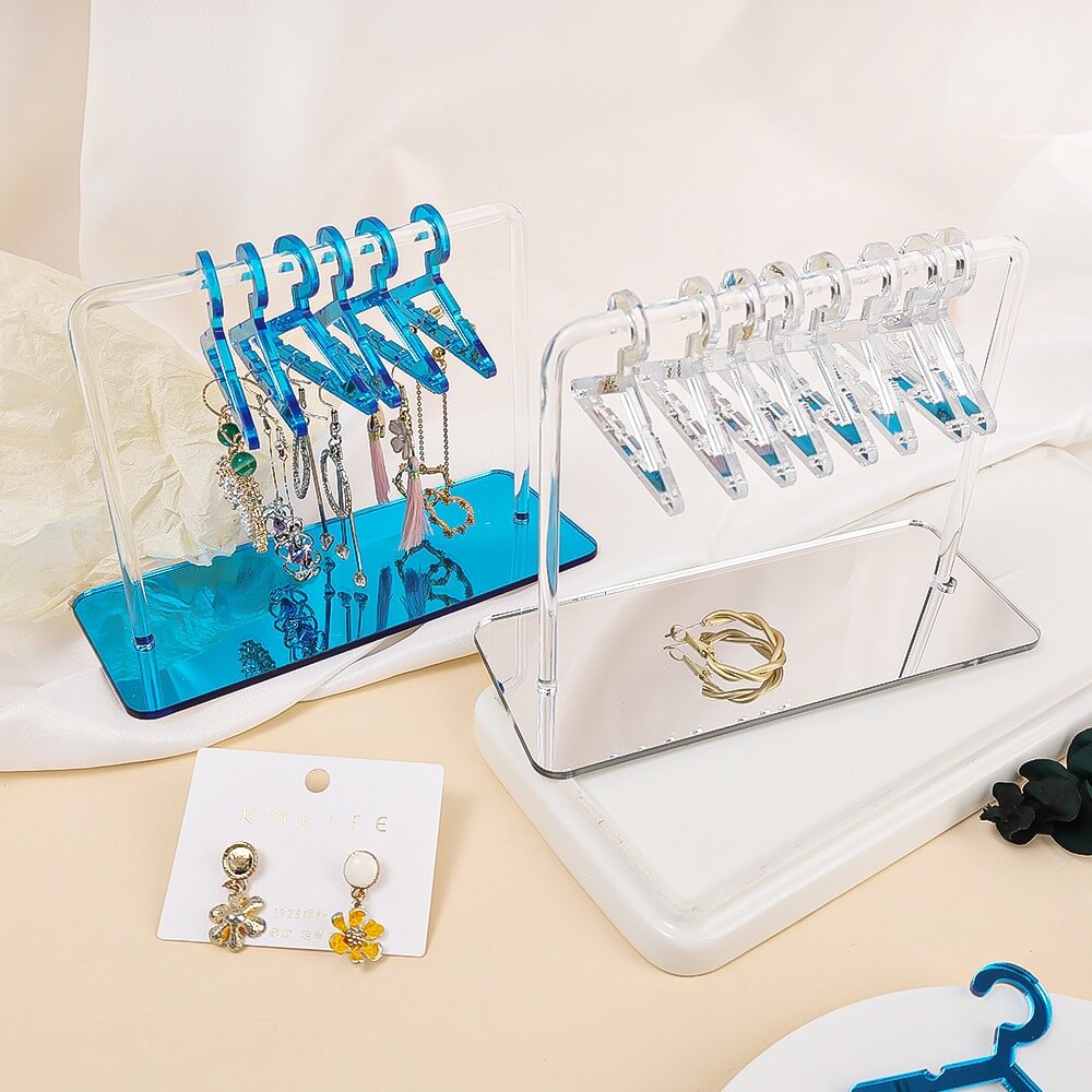cute acrylic desk jewelry stand earrings holder and organizer roomtery