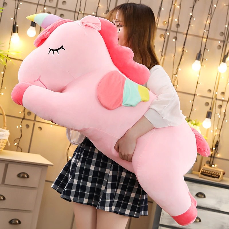 kawaii cut plush unicorn toy aesthetic decor plushies roomtery