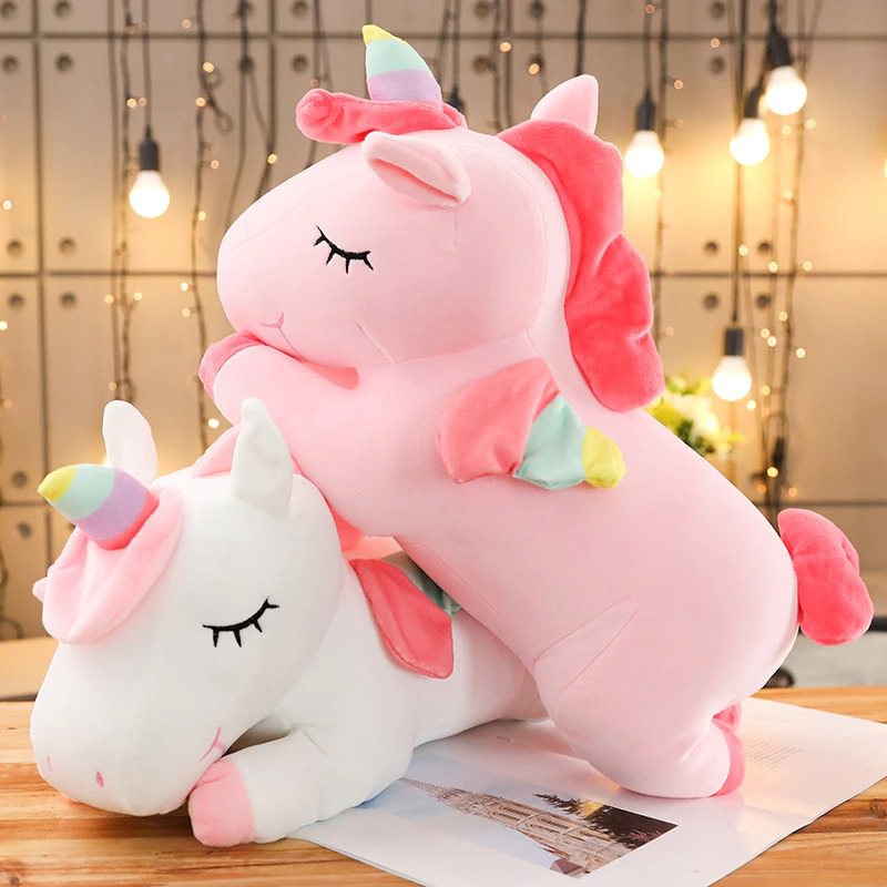 kawaii cut plush unicorn toy aesthetic decor plushies roomtery