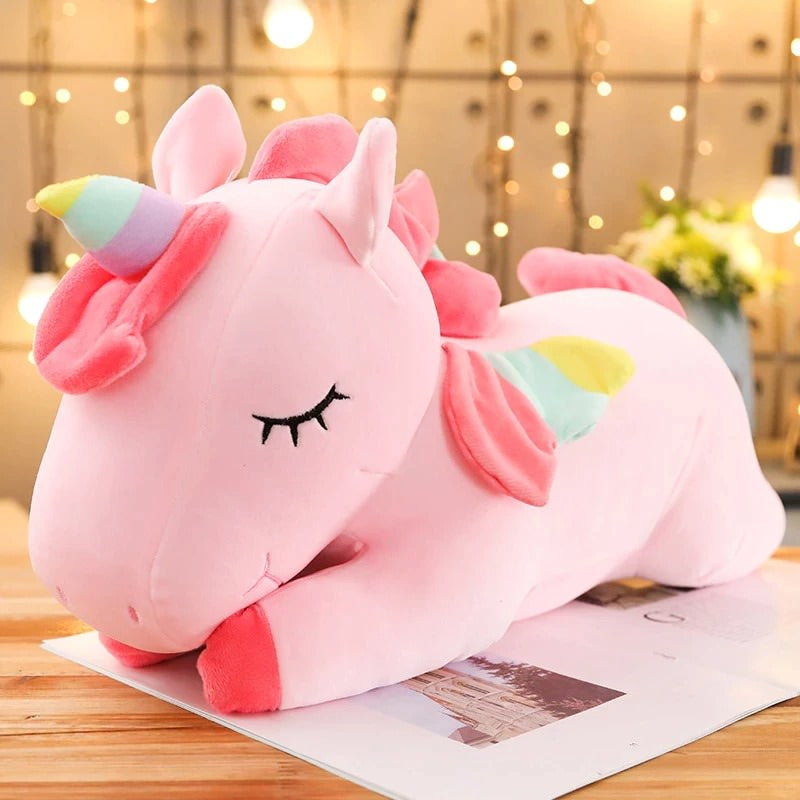 kawaii cut plush unicorn toy aesthetic decor plushies roomtery