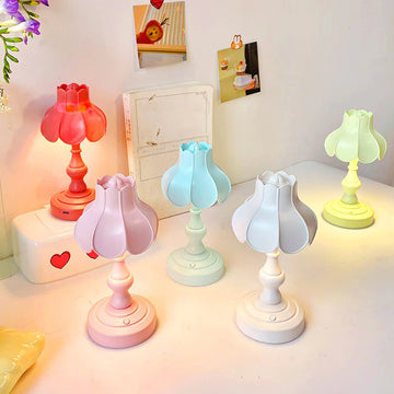 Pastel Lotus Table Lamp