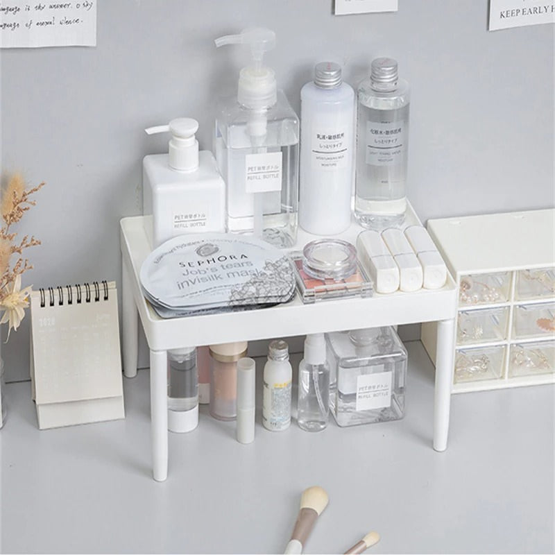 plastic mini desktop shelf organizer roomtery desk aesthetic decor