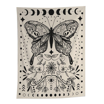 Moon Butterfly Tapestry