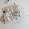 aesthetic room glass shell shaped jewelry tray organizer roomtery