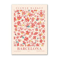 paint art flowers wall poster flower market canvas wall art roomtery