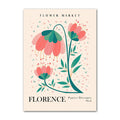 paint art flowers wall poster flower market canvas wall art roomtery