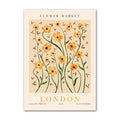 paint art flowers wall poster flower market canvas wall art roomtery